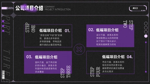 酸性风时尚潮牌鞋品牌介绍通用PPT模板