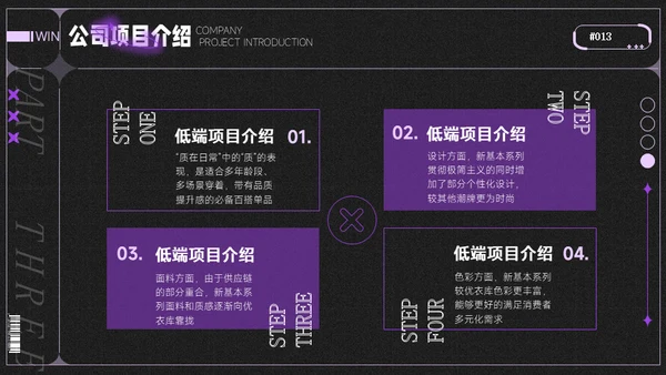 酸性风时尚潮牌鞋品牌介绍通用PPT模板