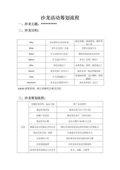 沙龙策划流程.docx