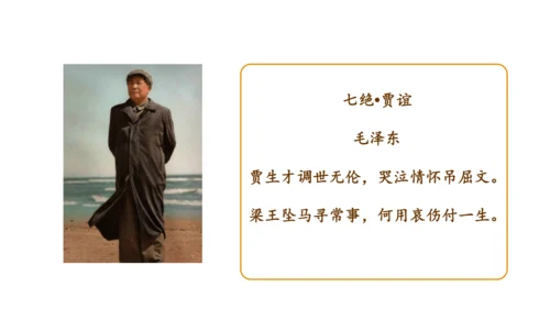 九年级上册第三单元课外古诗词诵读《长沙过贾谊宅》课件(共14张PPT)