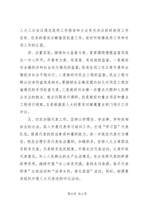 人大主席团年度工作总结及明年工作思路.docx