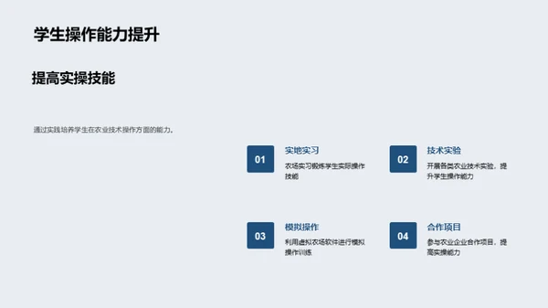 农学教育创新实践