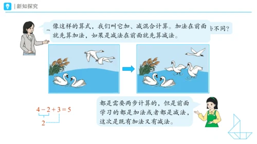 《连加、连减加、减混合》（课件）一年级上册数学人教版（2024）(共28张PPT)