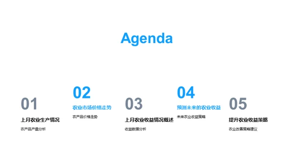农业收益全面分析