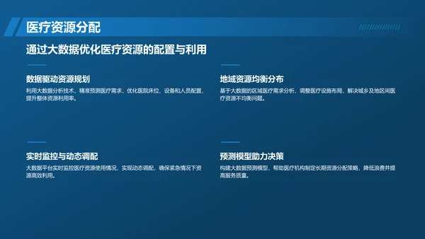 蓝色科技风通用行业大数据总结汇报PPT模板