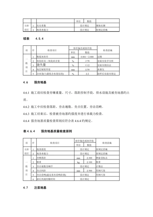 优质建筑地基基础关键工程综合施工质量验收基础规范.docx