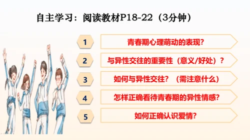 2.2 青春萌动  课件(共26张PPT)