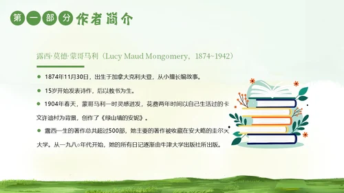 绿山墙的安妮阅读分享读书会PPT课件读书分享