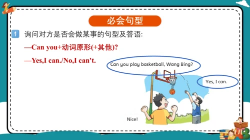 Unit 4 I can play basketball 复习课件（知识梳理+典例精练）(共25张P