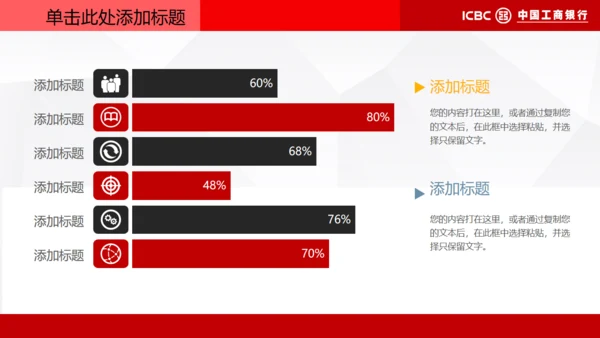 中国工商银行专用通用PPT模板