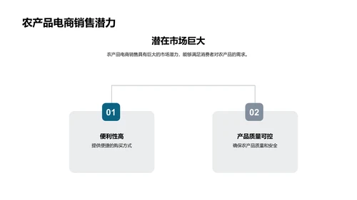 农产品电商销售新篇章