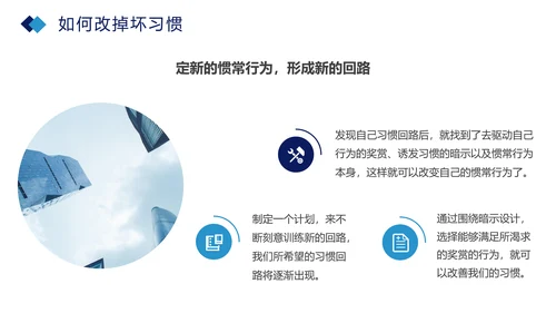 习惯的力量分享会培养好习惯PPT模板