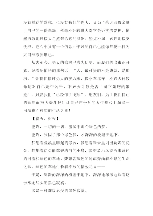 咏物抒怀的作文800字.docx