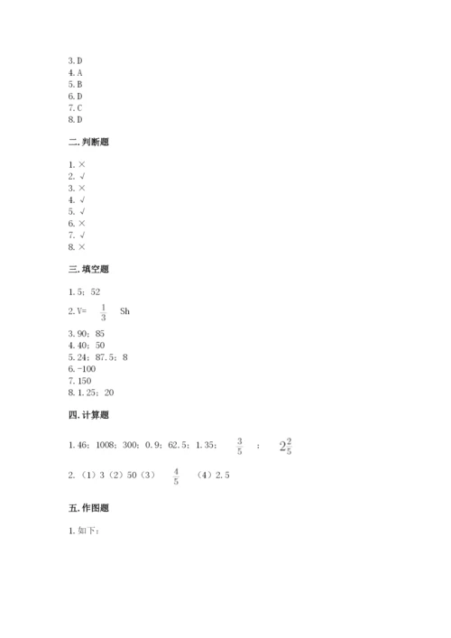 冀教版小升初数学模拟试卷附答案（b卷）.docx