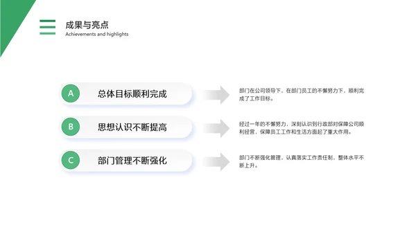 白绿色简约风通用数据复盘报告
