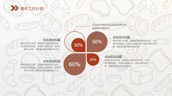 西餐咖啡西点下午茶通用PPT模板
