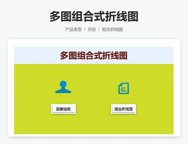 多图组合式折线图