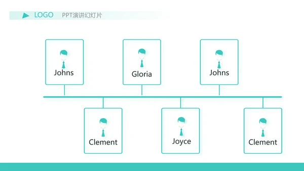 蓝色简约金融保险行业保险公司PPT
