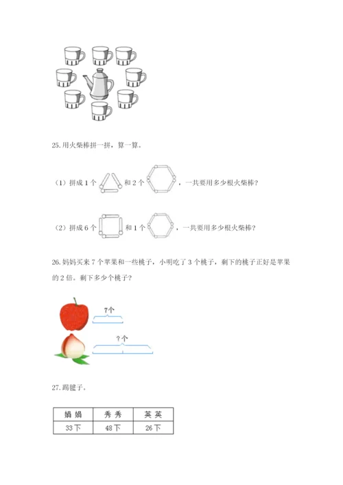 小学二年级数学应用题大全及下载答案.docx