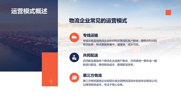 蓝色商务风物流管理开题答辩PPT模板