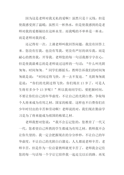 再见了老师的作文.docx