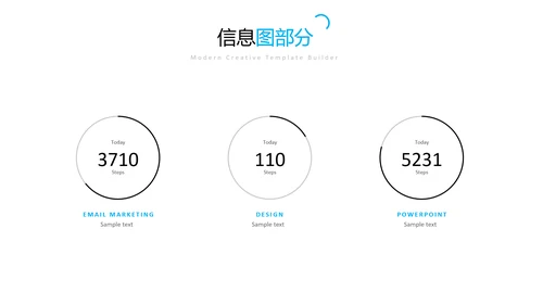蓝色干净简洁设计公司简介商务PPT模板