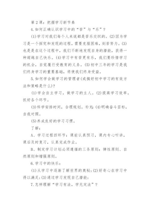 七年级政治上册知识点人教版总结.docx