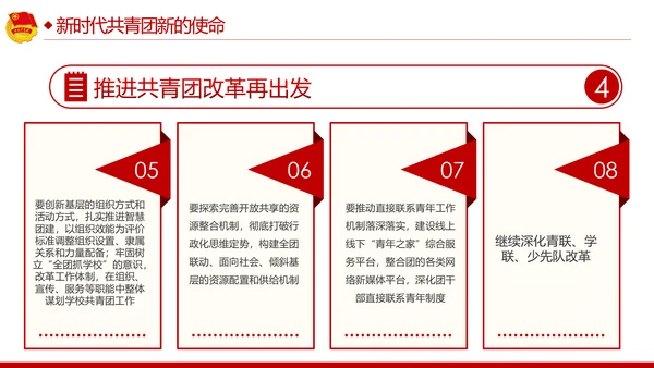 青春心向党建功新时代弘扬共青团使命团课PPT
