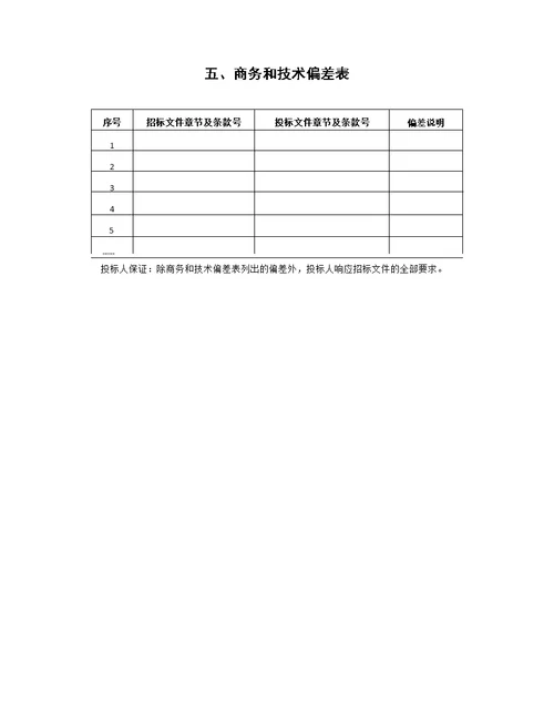 标准设备采购招标文件