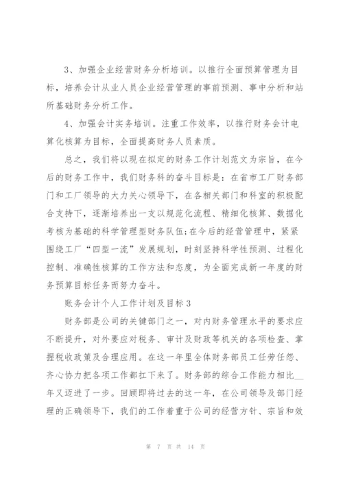 账务会计个人工作计划及目标.docx