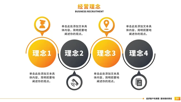 简约几何公司简介企业宣传PPT模板