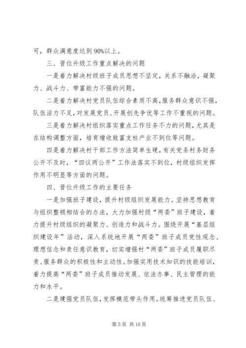 达权店镇十二河村党支部晋位升级方案.docx