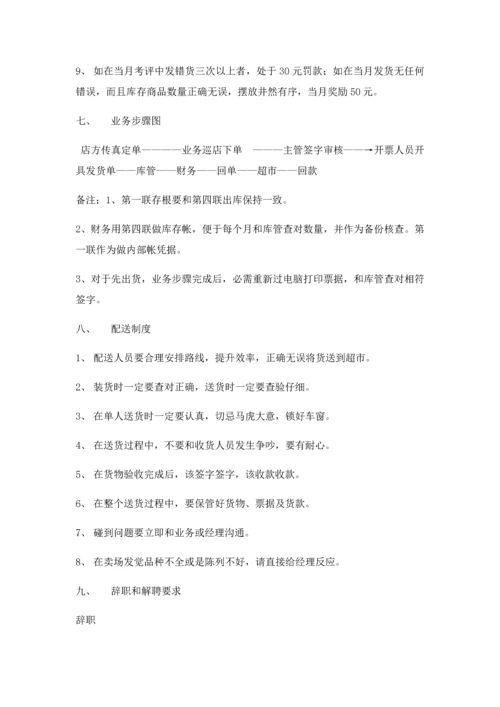 商贸公司管理标准规章核心制度.docx