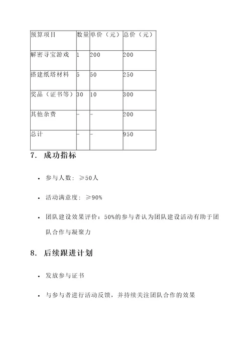 大学生团课活动策划书