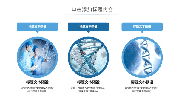 生物基因细胞化学医疗医学DNA学术研究PPT