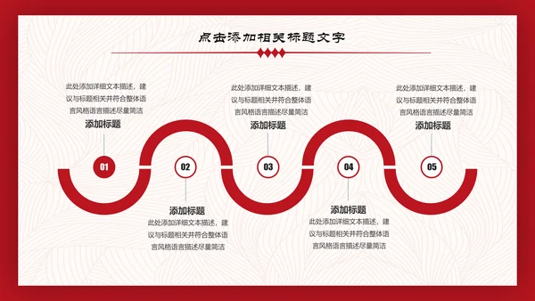 喜庆年年终总结暨新年计划PPT模板