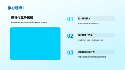 蓝色科技自动化类专业通用PPT模板