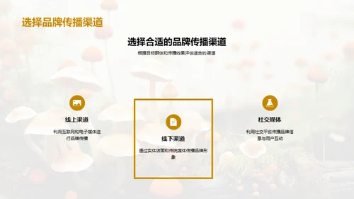 提升食用菌品牌力量