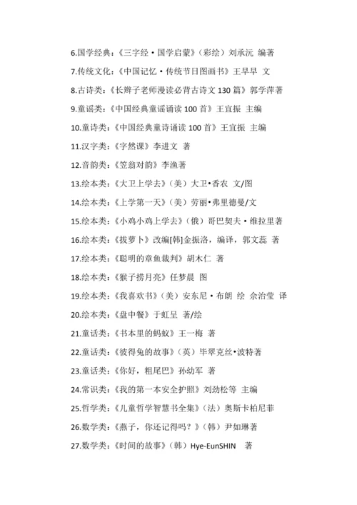 小学1-6年级必读书目推荐.docx