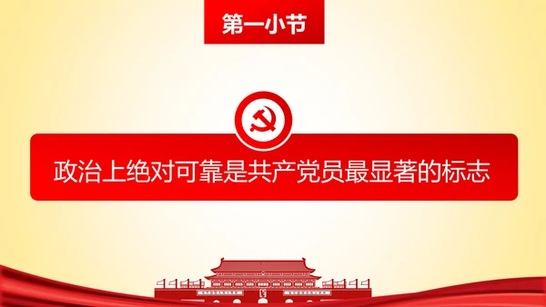 党员身份永远不能忘做合格党员学习教育PPT