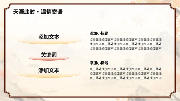 红黄色中国风中秋节市场营销活动策划方案PPT模板