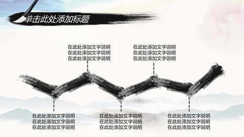水墨中国风中国农业银行述职报告PPT