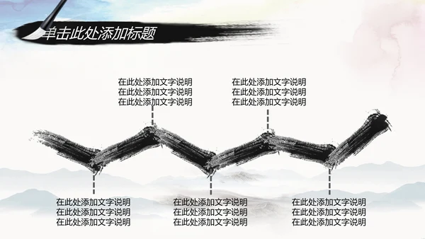 水墨中国风中国农业银行述职报告PPT