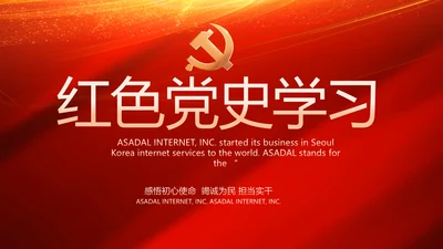 红色党支部党史学习教育工作总结PPT