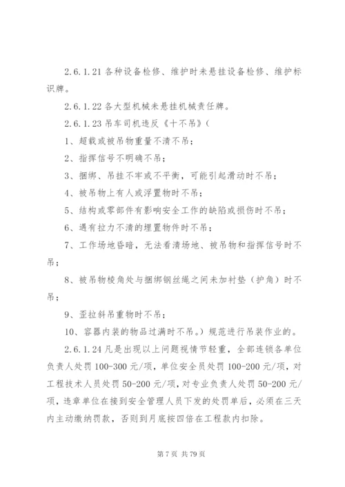 安全生产奖罚实施细则.docx