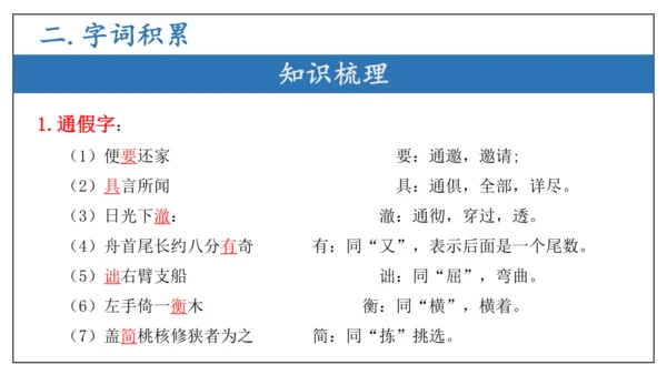 专题06文言文阅读（期末备考）-八年级语文下学期期末备考（统编版）课件