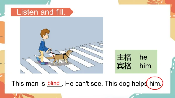 Module 7 Unit 1 He can't see.课件(共37张PPT)