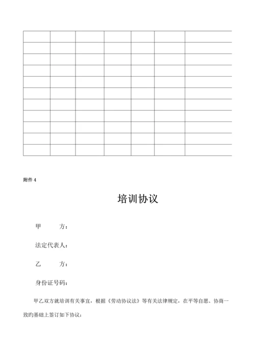 人员管理和培训制度质管部用.docx