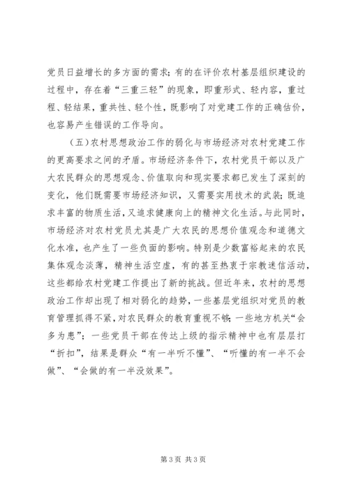 关于加强农村基层组织建设的思考 (5).docx