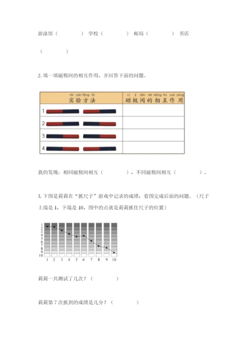 教科版小学科学二年级下册 期末测试卷【夺冠】.docx